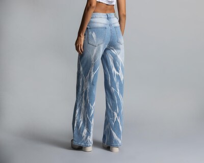 Foto 2 | Jeans Straight Thinner para Mujer
