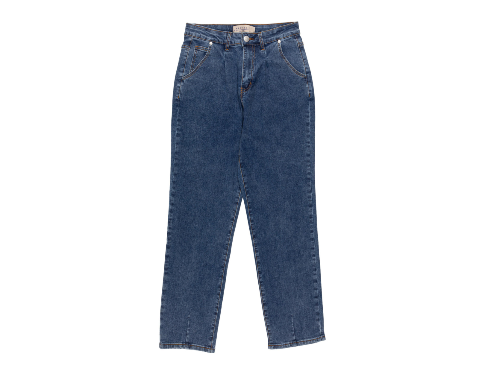 Foto 1 | Jeans Refill Mom Deslavados
