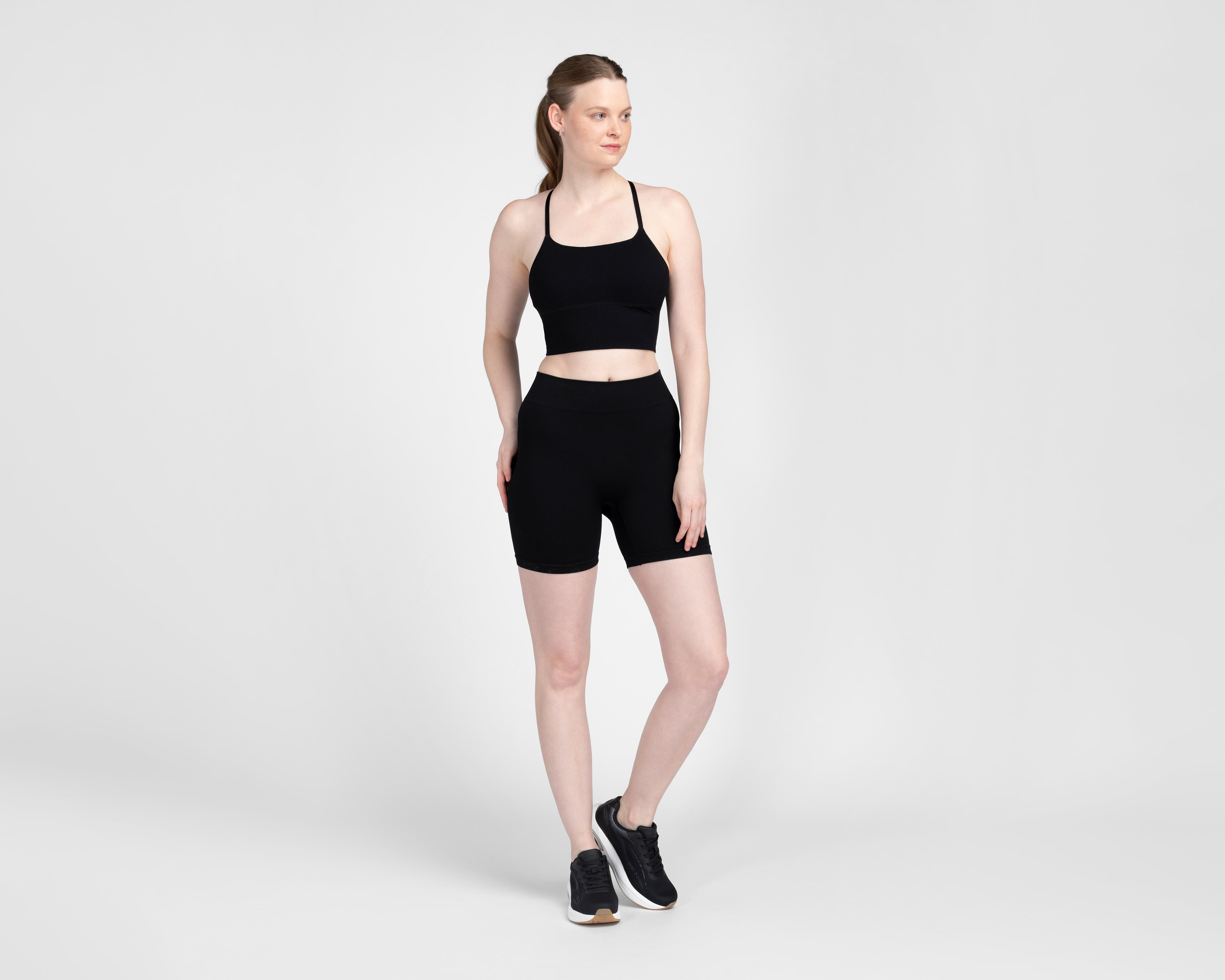 Conjunto Deportivo de Top y Short Sportline para Mujer