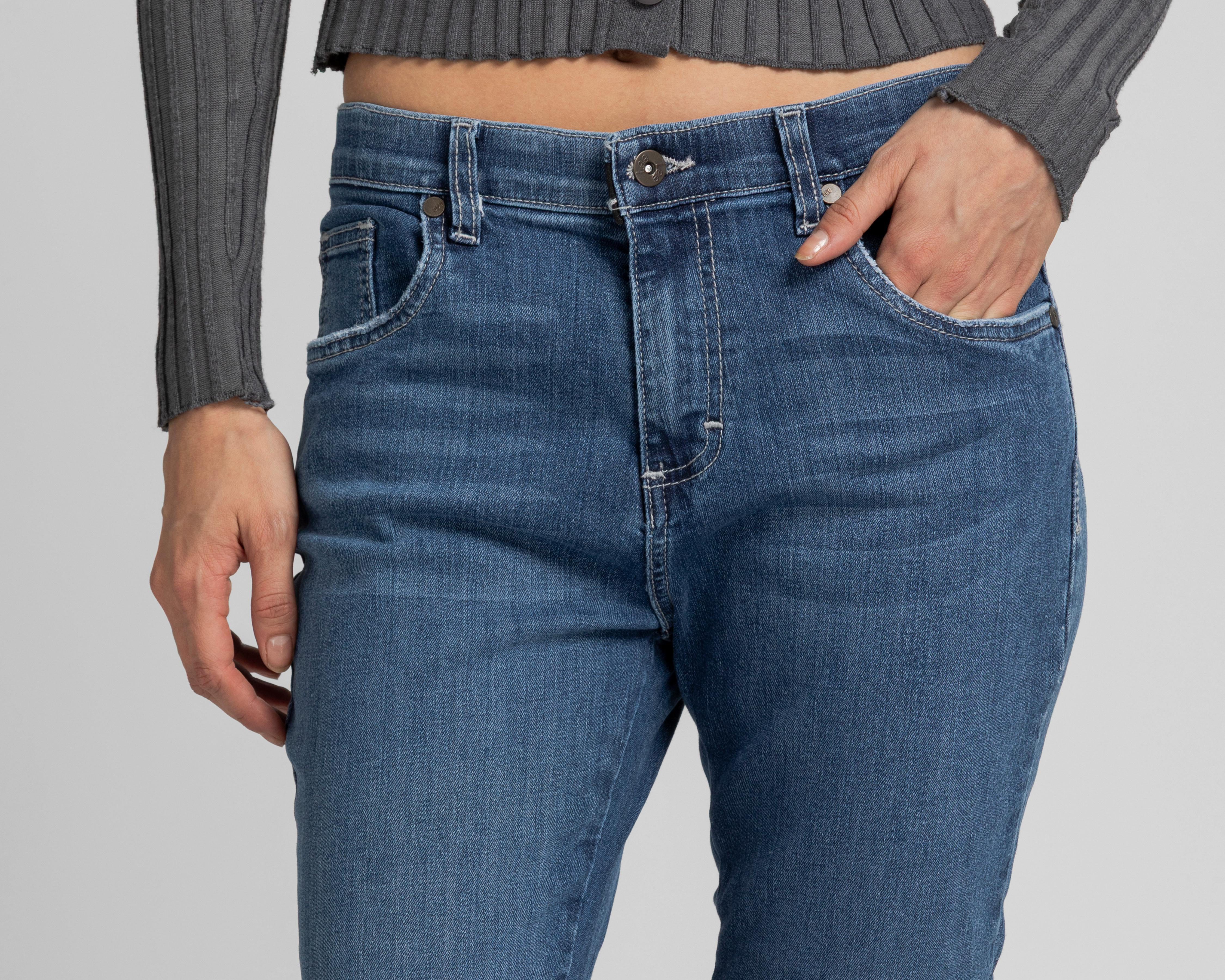 Foto 4 | Jeans Skinny Lee para Mujer