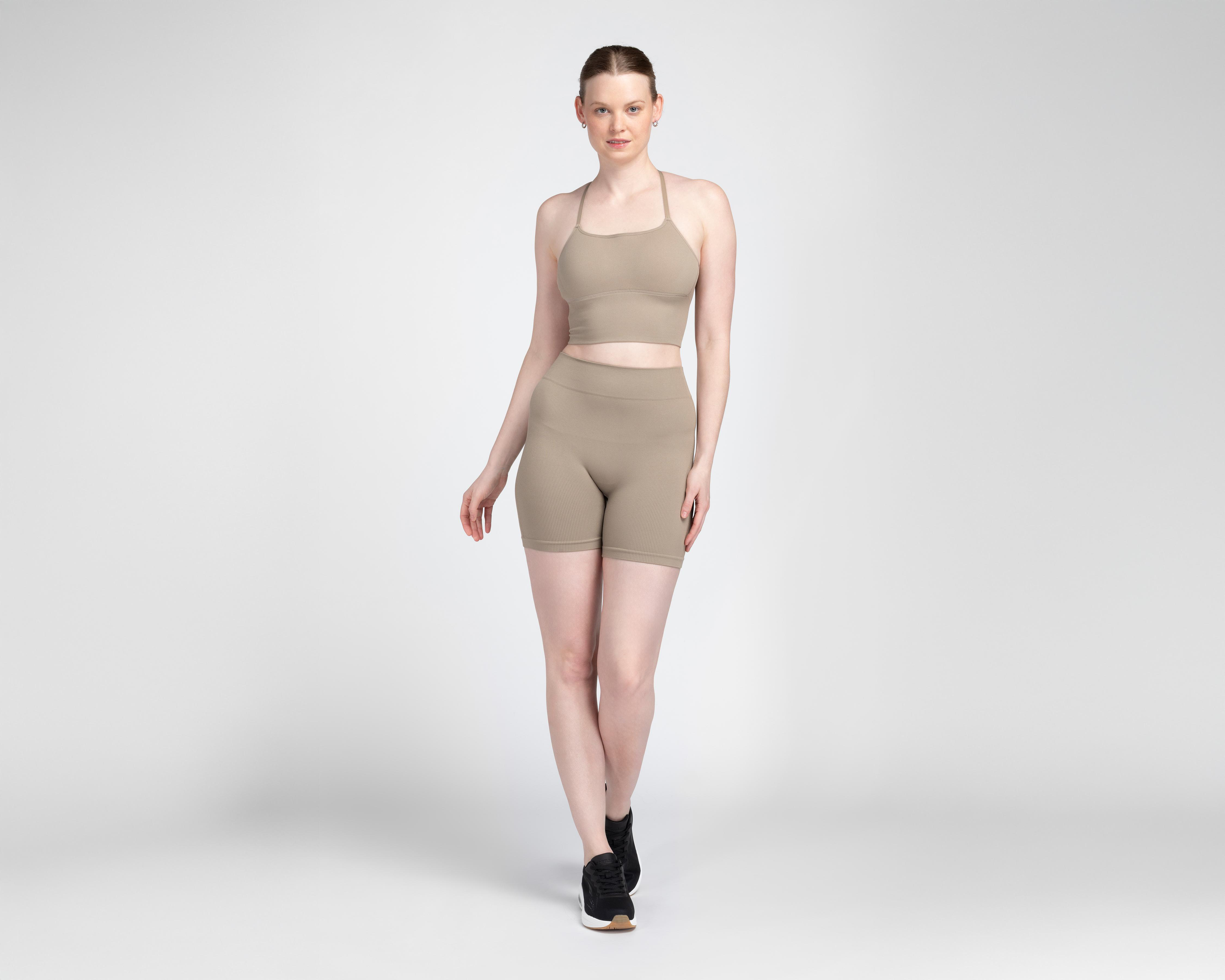 Conjunto Deportivo de Short y Top Sportline para Mujer