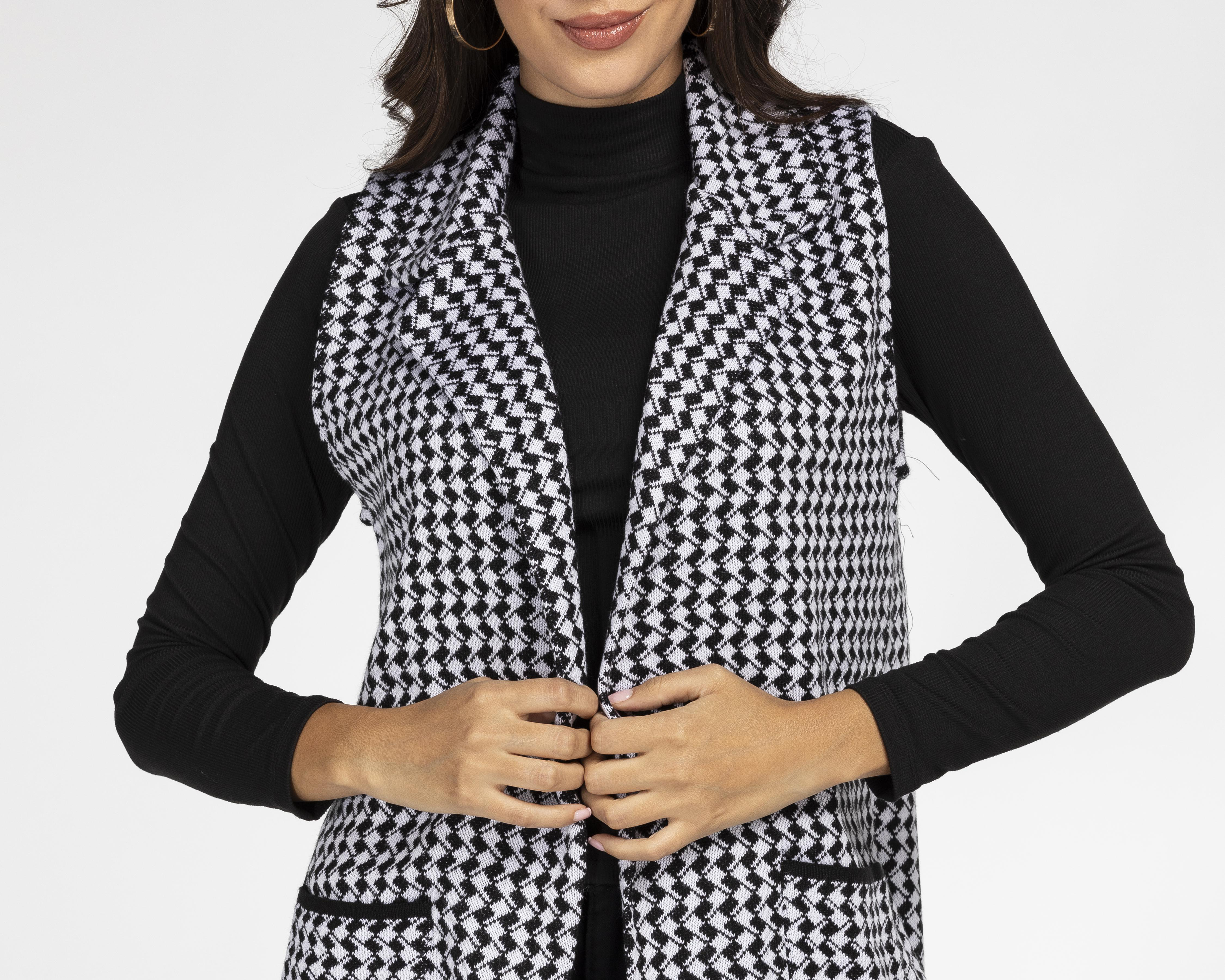 Foto 4 | Chaleco con Estampado Sahara para Mujer