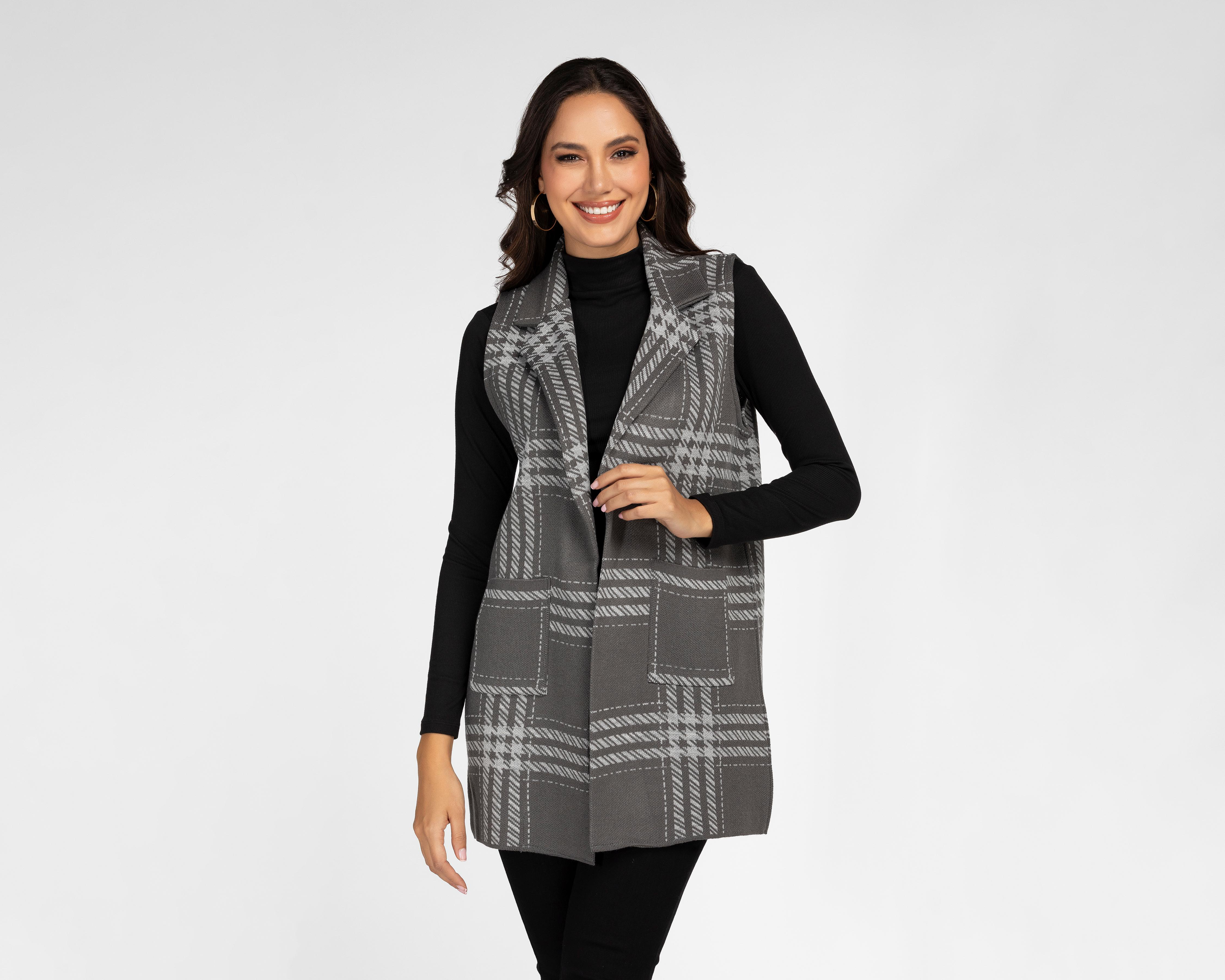 Chaleco con Estampado Sahara para Mujer