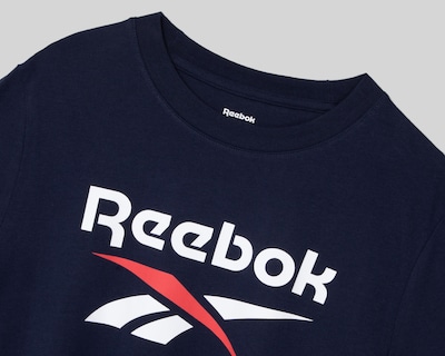 Foto 3 | Playera Reebok Manga Corta con Estampado