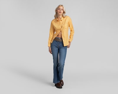 Foto 2 | Blusa Lee Mostaza para Mujer