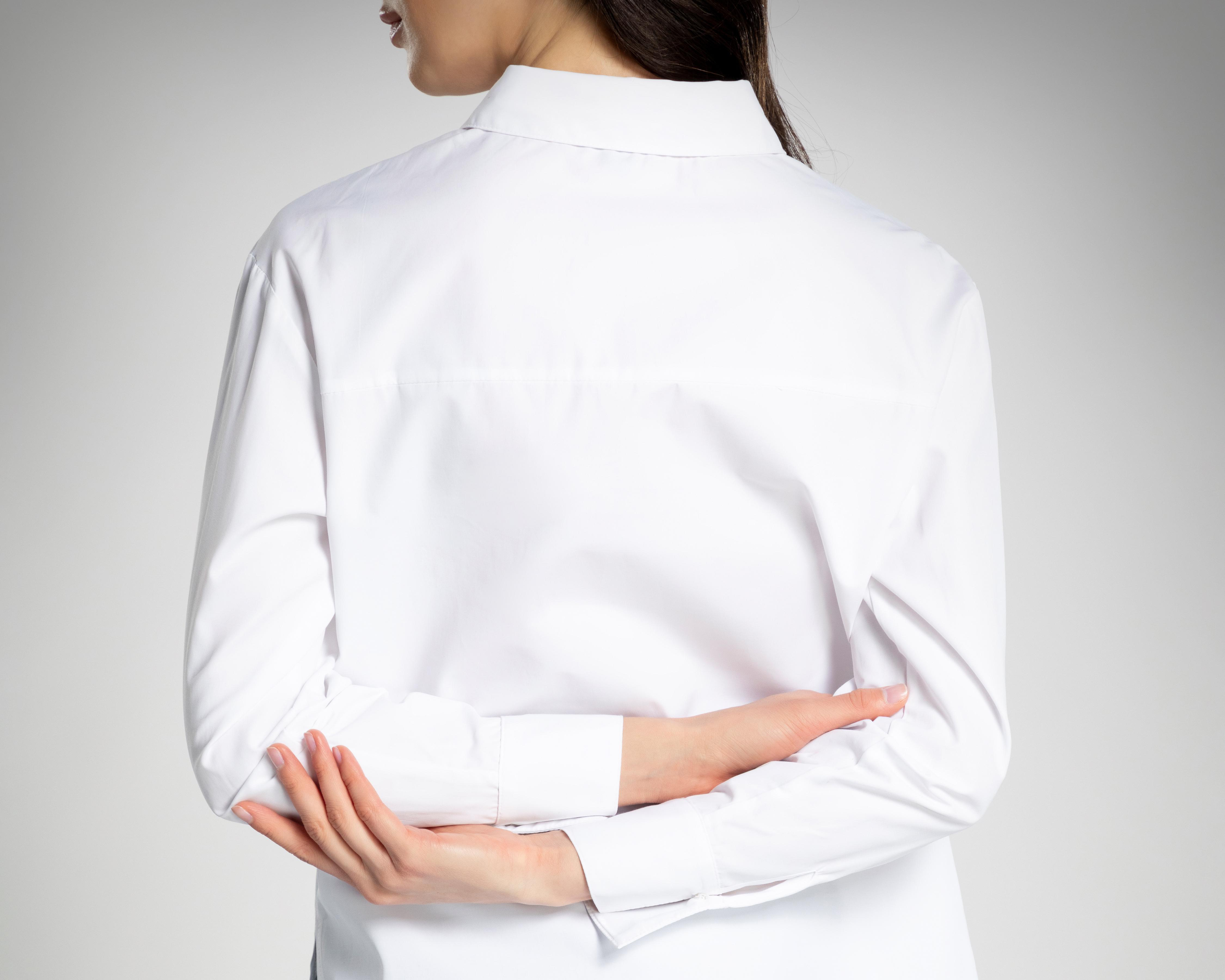 Foto 6 pulgar | Blusa Thinner Manga Larga con Botones