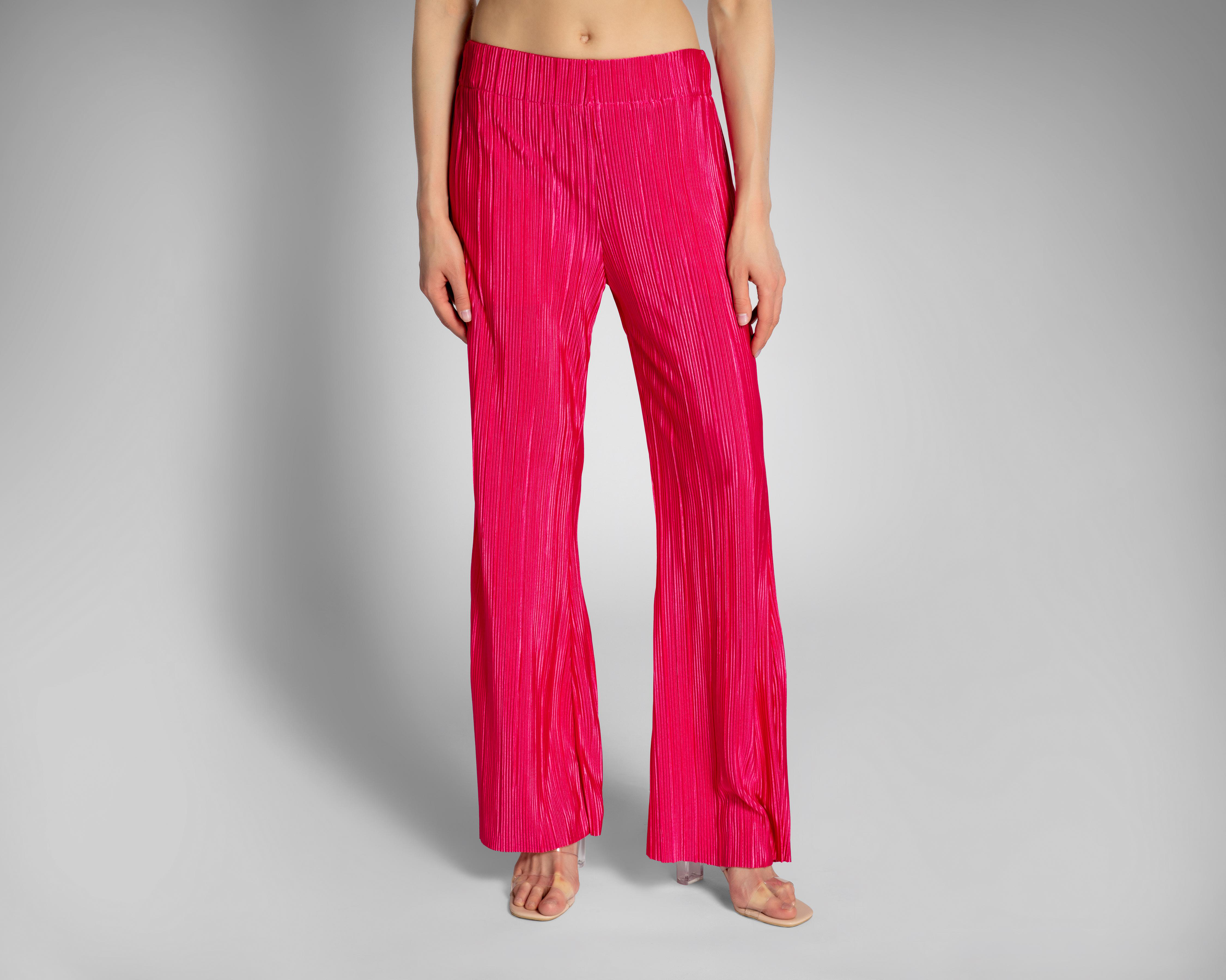 Foto 2 | Pantalón Ancho Thinner Plisado