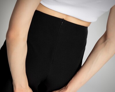 Foto 5 | Short Falda Corto Thinner Negra