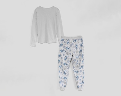 Foto 2 | Pijama de Algodón Peanuts para Mujer 2 Piezas