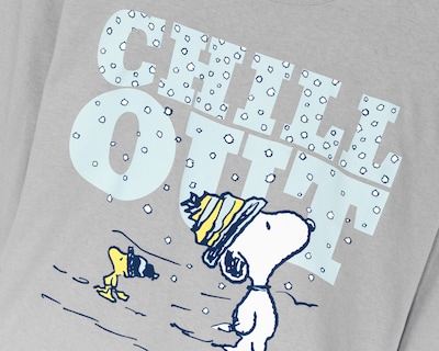 Foto 3 | Pijama de Algodón Peanuts para Mujer 2 Piezas