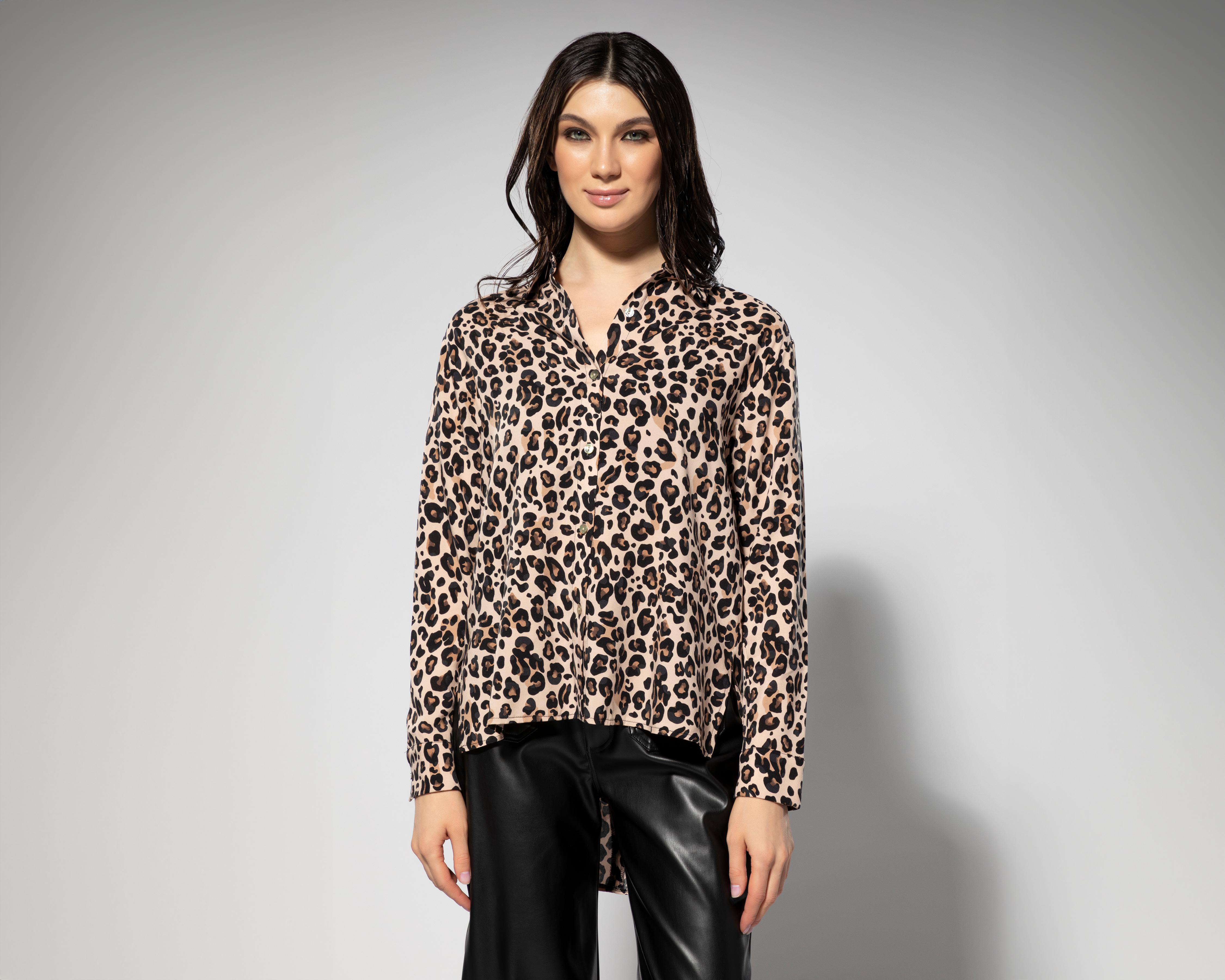 Foto 2 | Blusa Thinner Manga Larga Animal Print