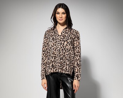 Foto 2 | Blusa Thinner Manga Larga Animal Print