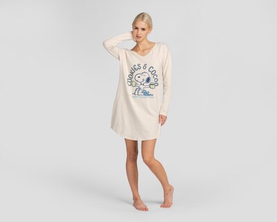 Foto 1 | Camisón Peanuts para Mujer