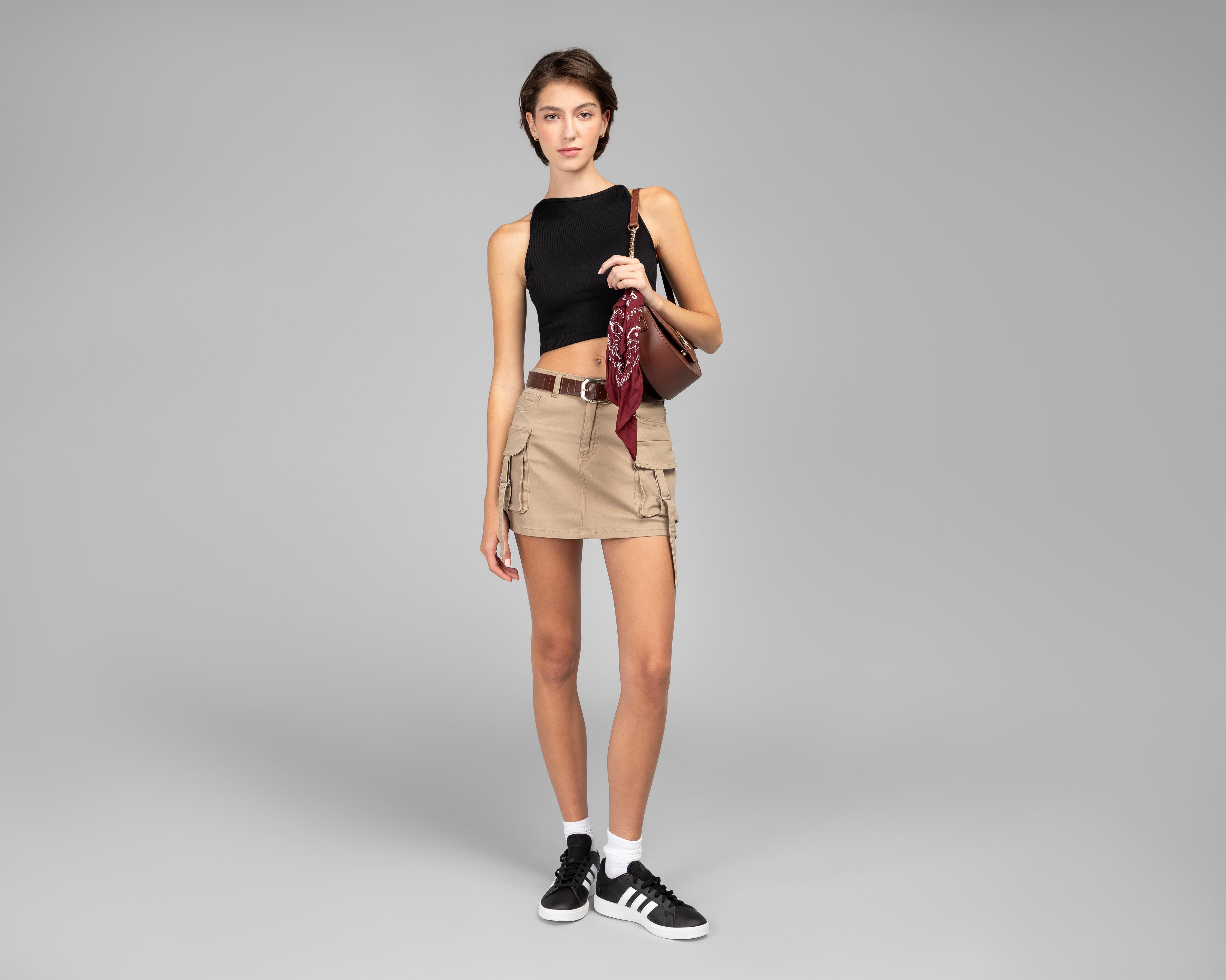 Playera Strona Negra para Mujer