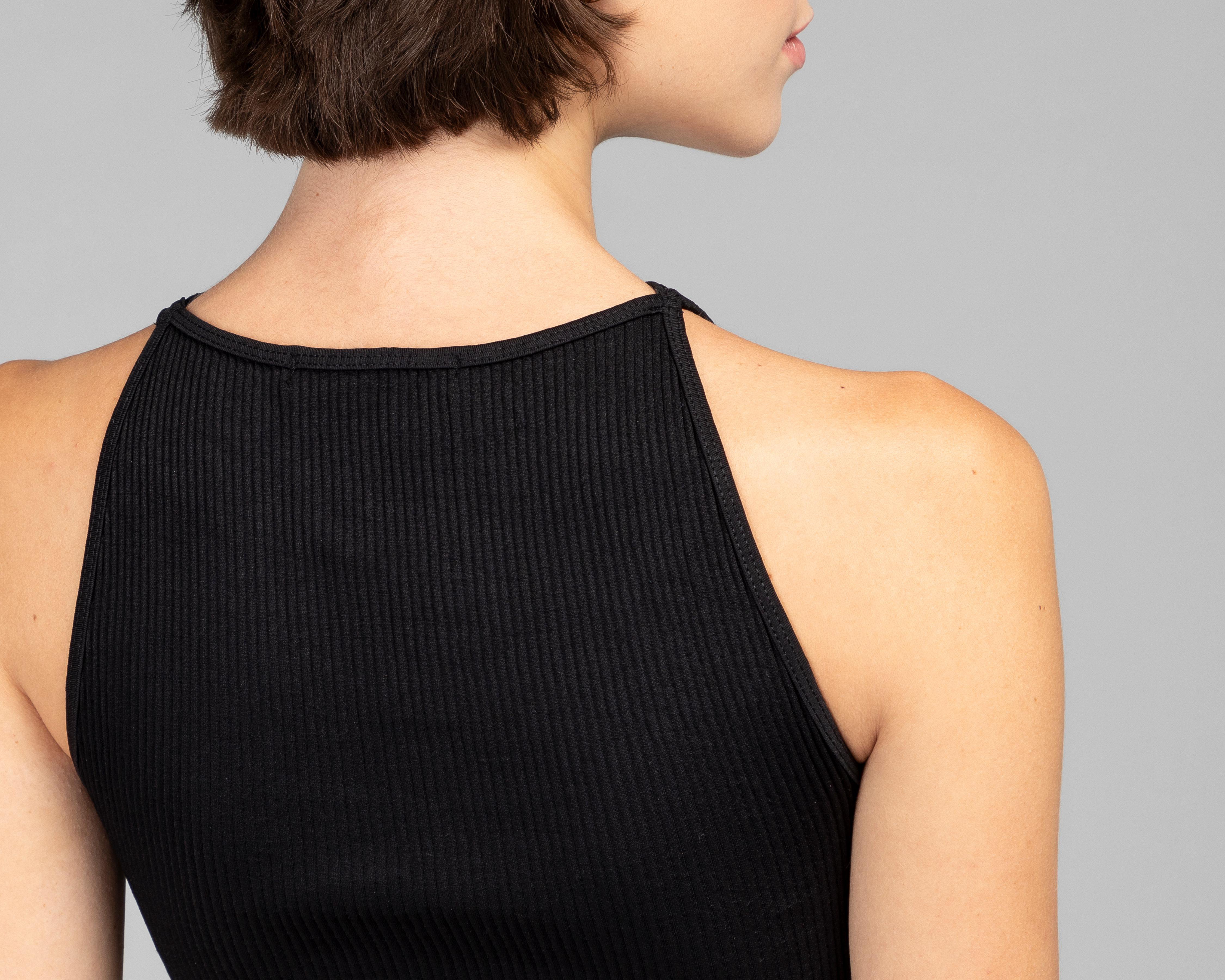 Foto 6 pulgar | Playera Strona Negra para Mujer