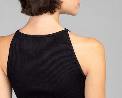Foto 5 | Playera Strona Negra para Mujer