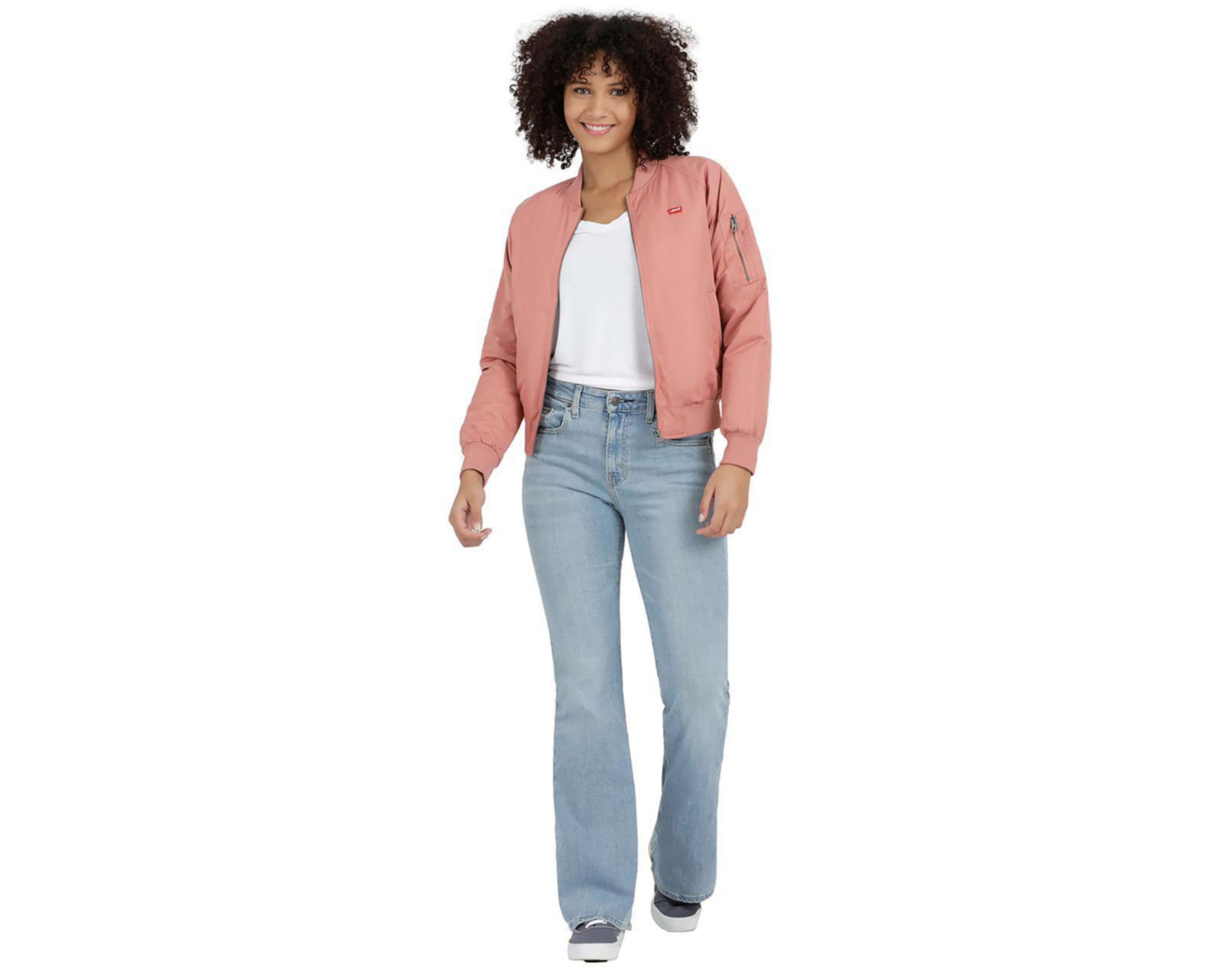Foto 4 | Chamarra Levi's Rosa