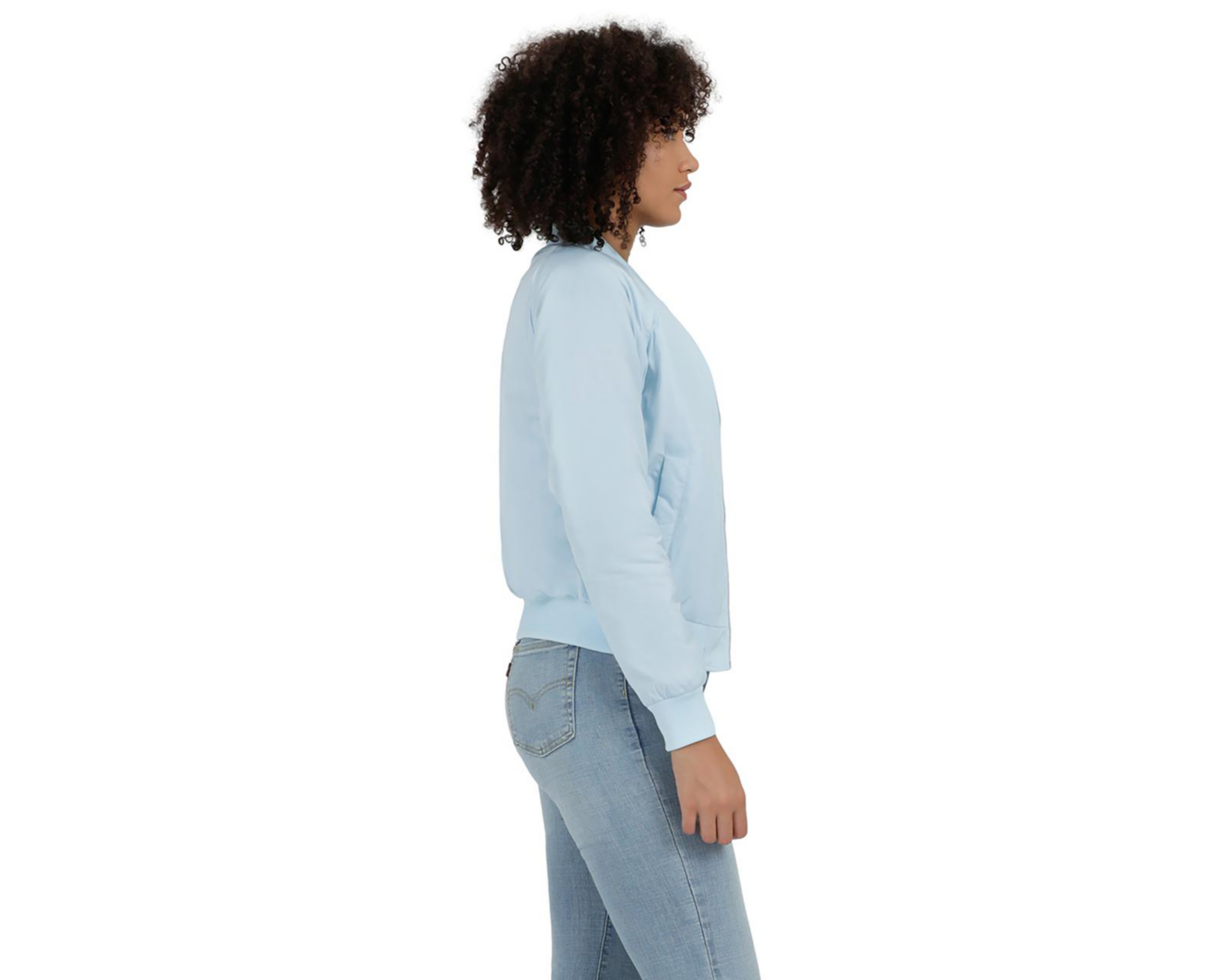 Foto 2 | Chamarra Levi's Azul con Bolsillo