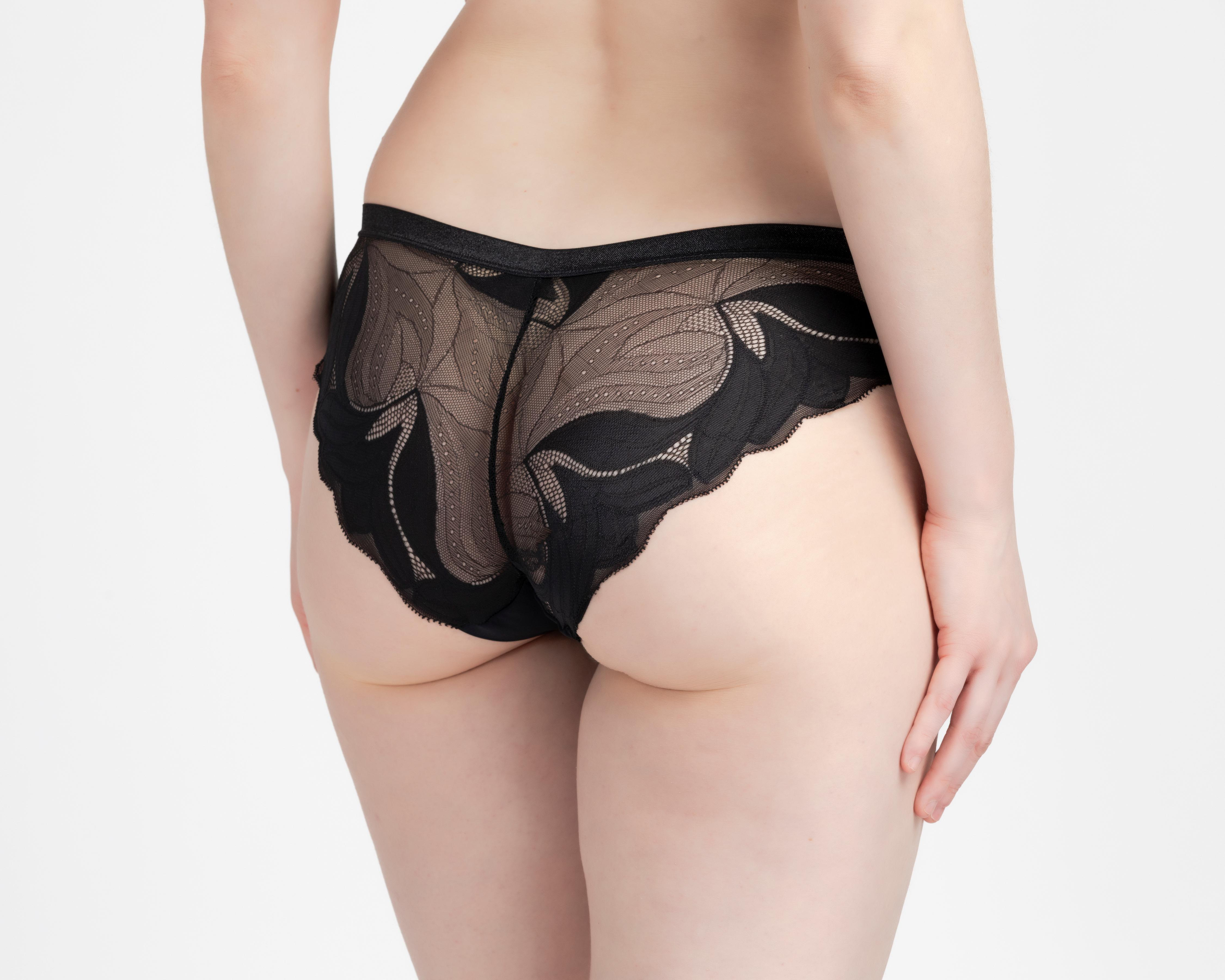 Foto 4 pulgar | Bikini con Encaje Eva Tu Estilo Íntimo para Mujer 3 Piezas