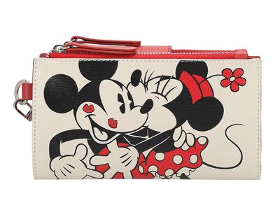 Foto 1 | Cartera para Mujer W Capsule Disney Mickey y Minnie Mouse