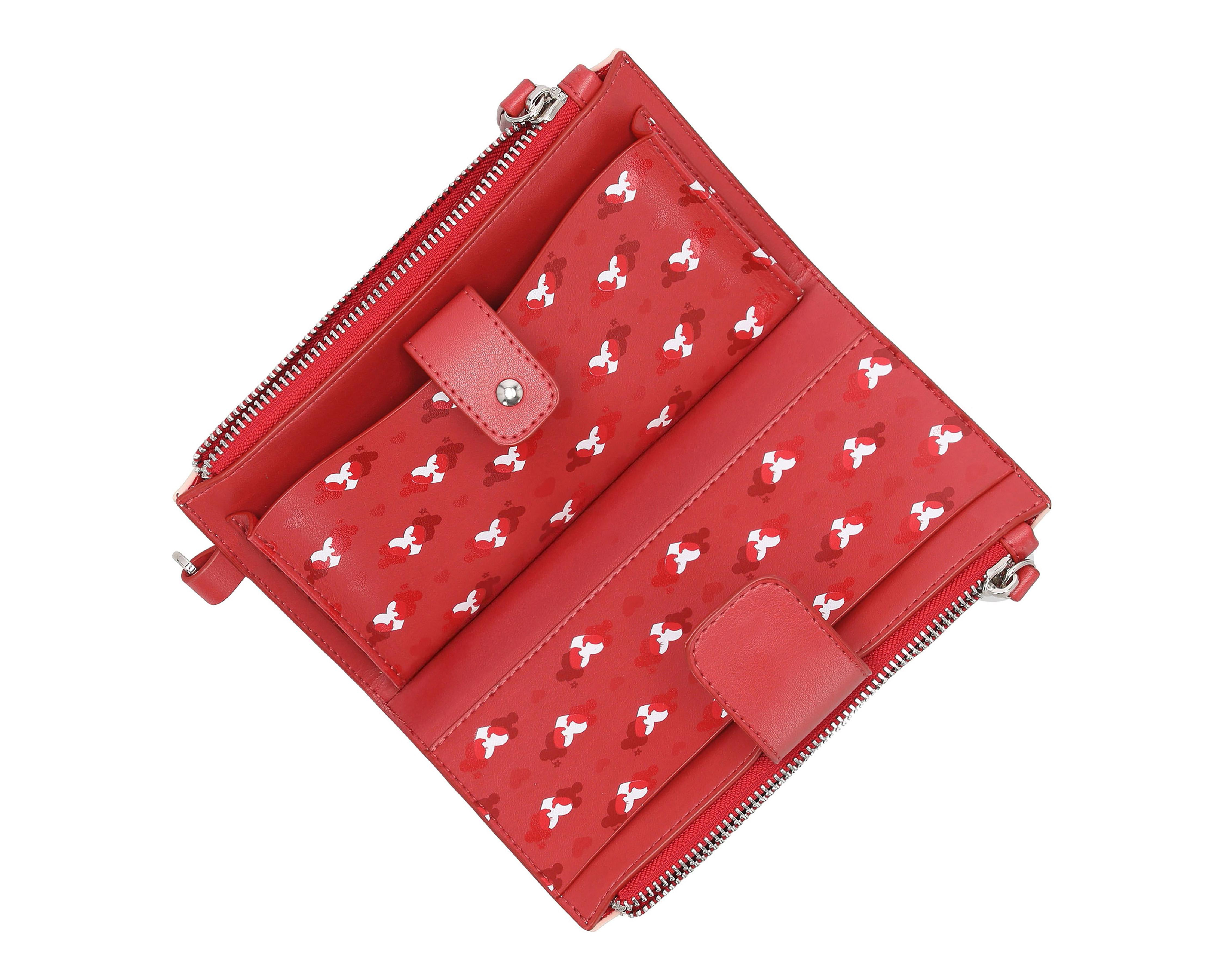 Foto 5 pulgar | Cartera para Mujer W Capsule Disney Mickey y Minnie Mouse