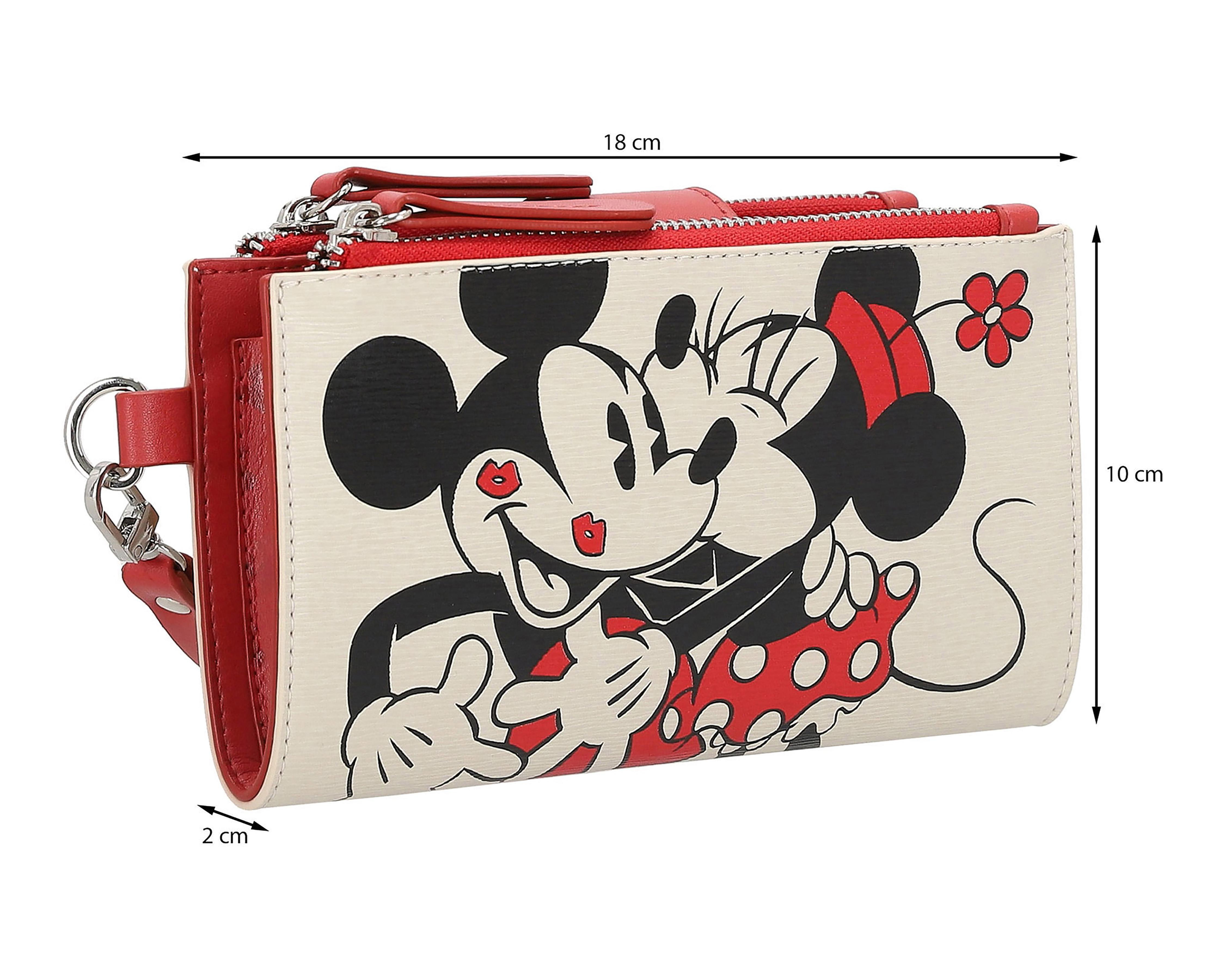 Foto 6 pulgar | Cartera para Mujer W Capsule Disney Mickey y Minnie Mouse