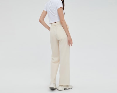 Foto 3 | Pantalón Sahara de Lino Beige
