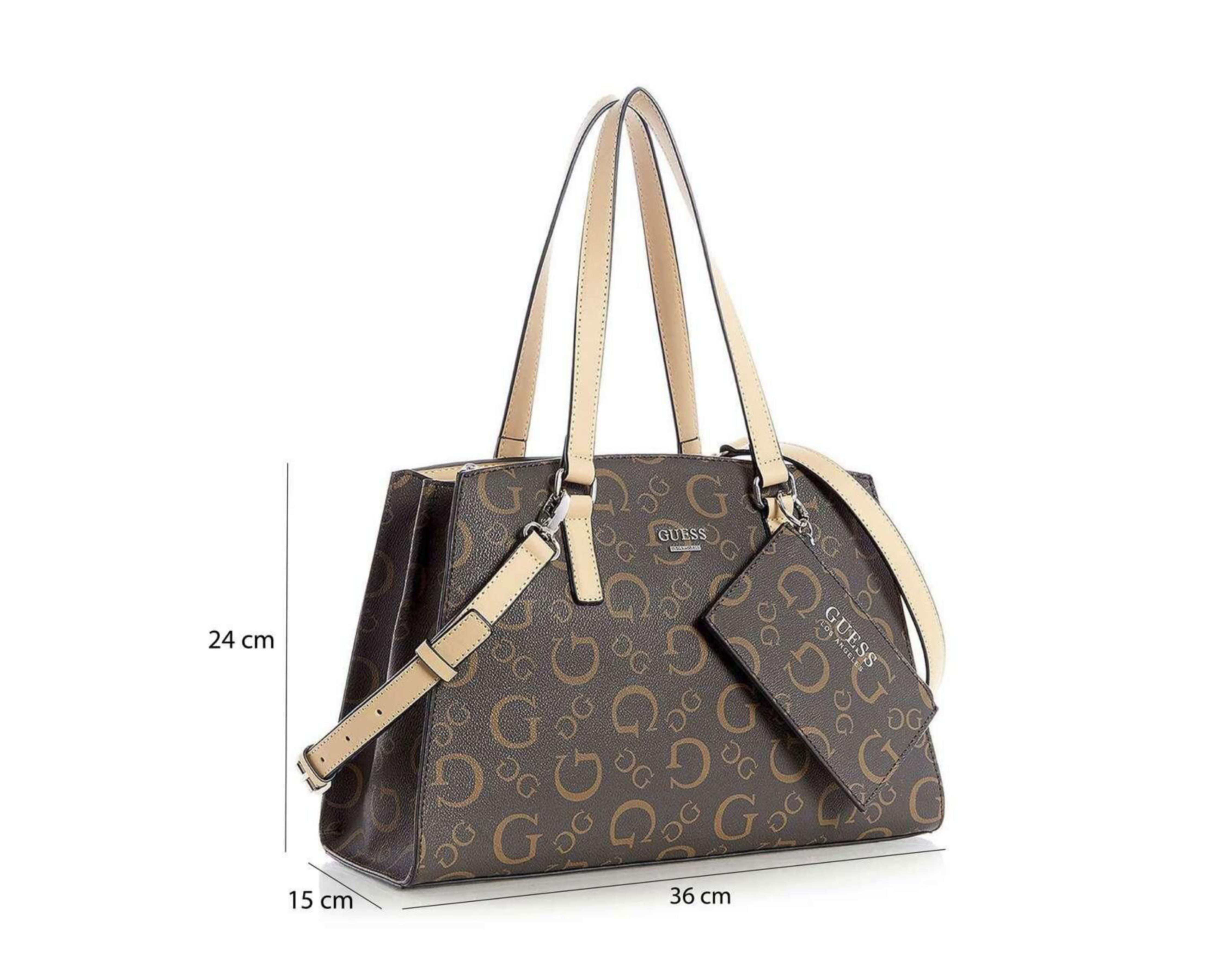 Foto 5 | Bolsa de Hombro Guess