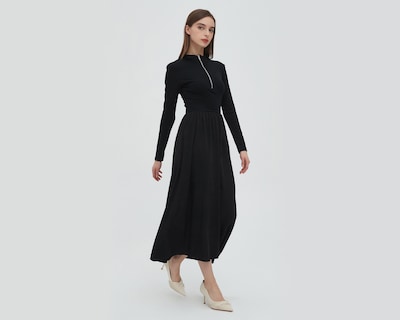 Foto 2 | Vestido Sahara Casual Midi Manga Larga