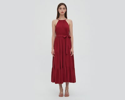 Foto 1 | Vestido Sahara Casual Midi Cuello Halter
