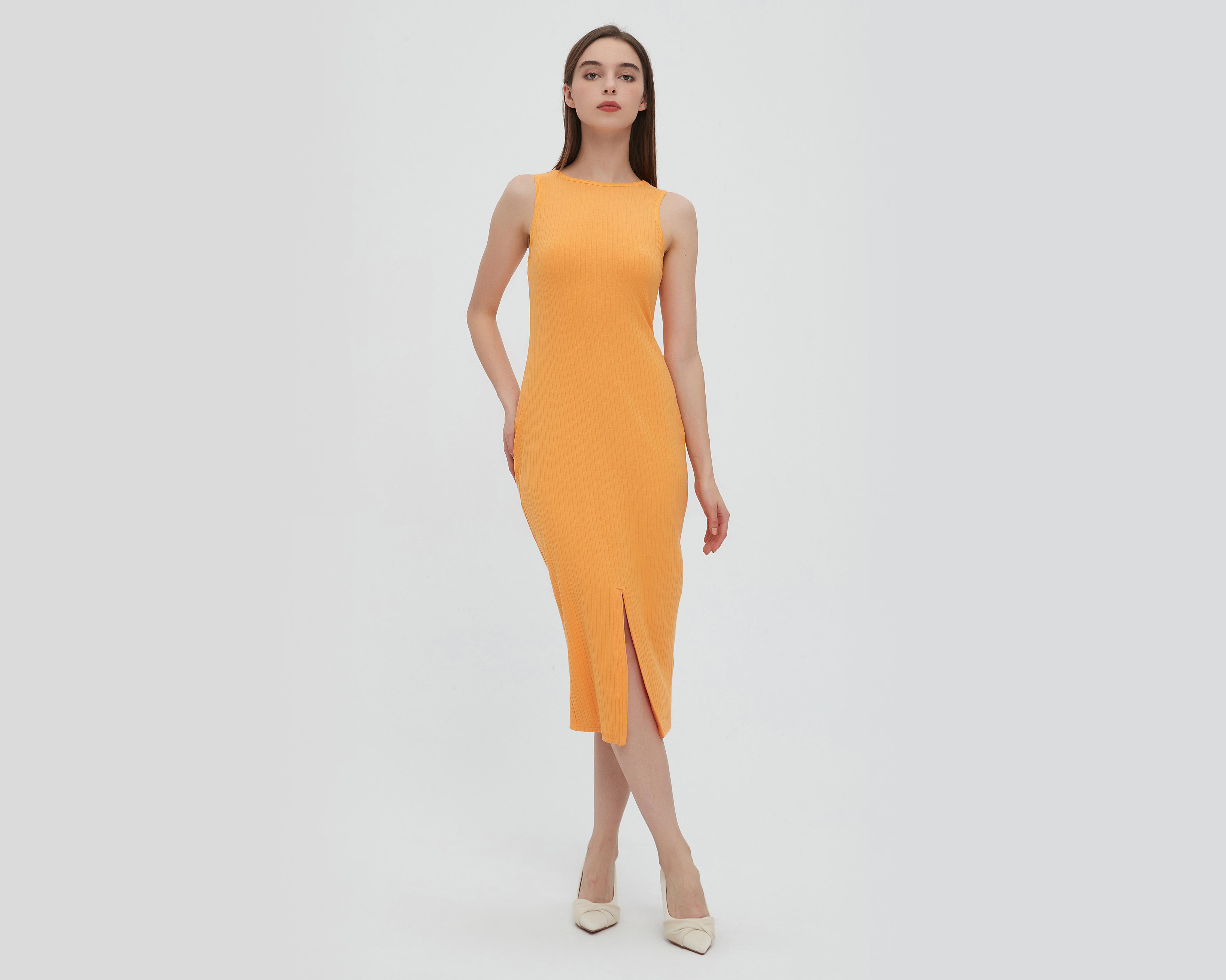 Foto 1 | Vestido Sahara Casual Midi sin Mangas