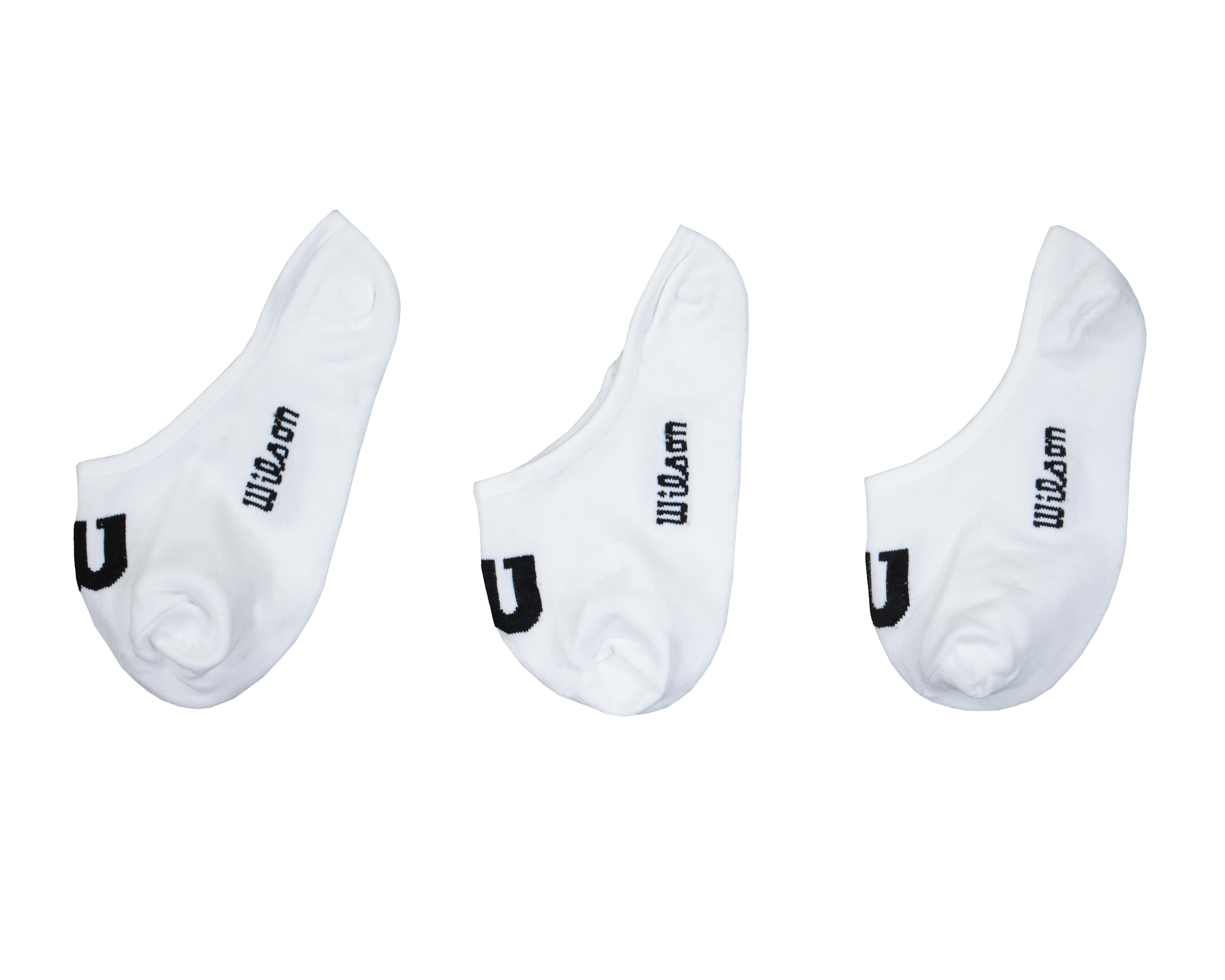 Calcetas Deportivas Invisibles Wilson para Mujer 3 Pares