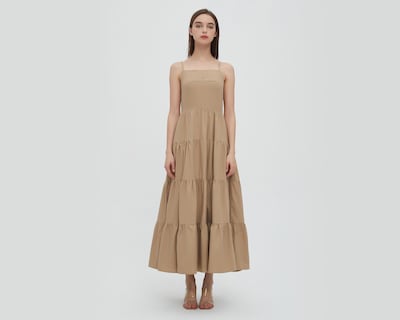 Foto 1 | Vestido Sahara Casual Largo de Tirantes
