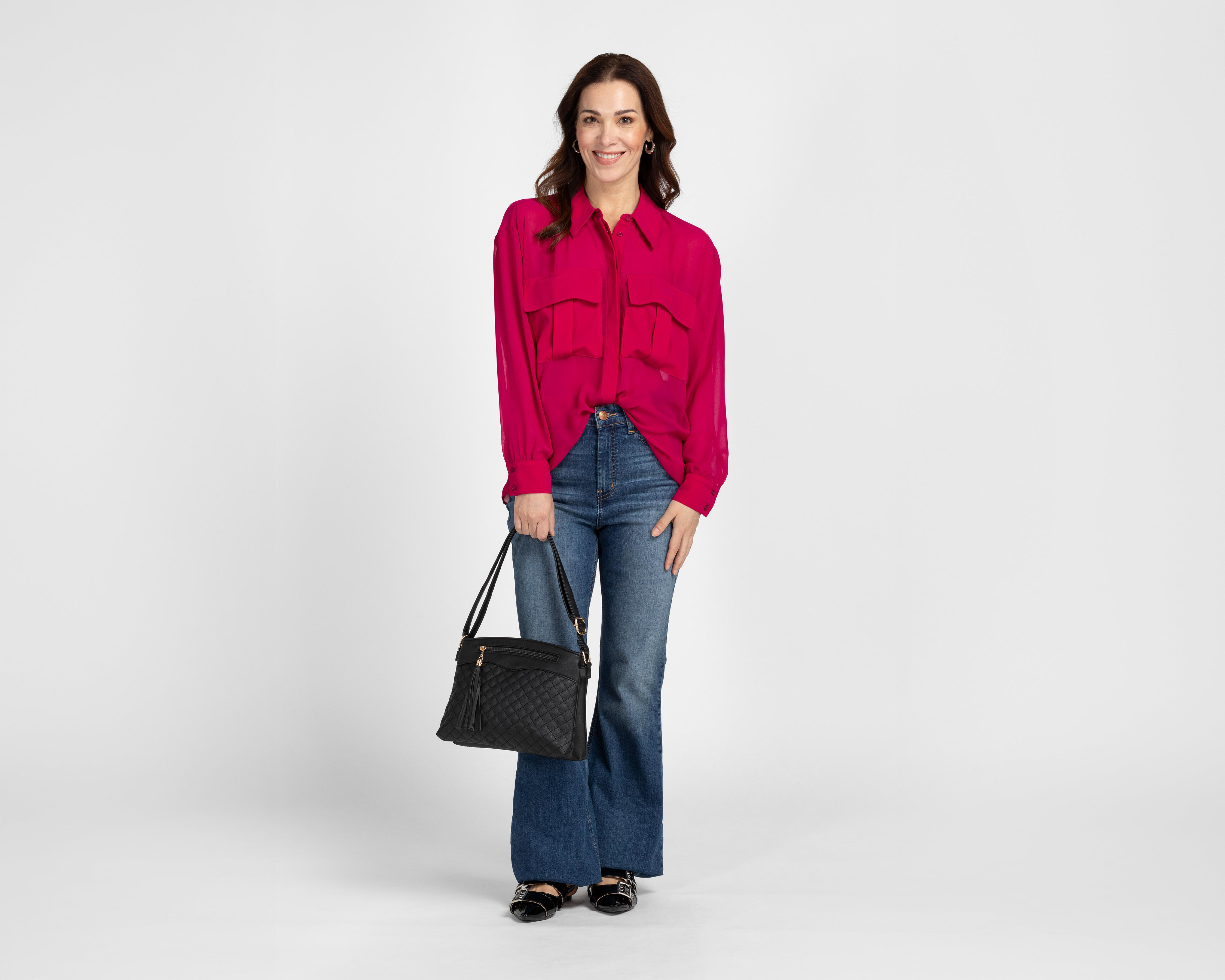 Foto 3 pulgar | Blusa Rosa Alexis para Mujer