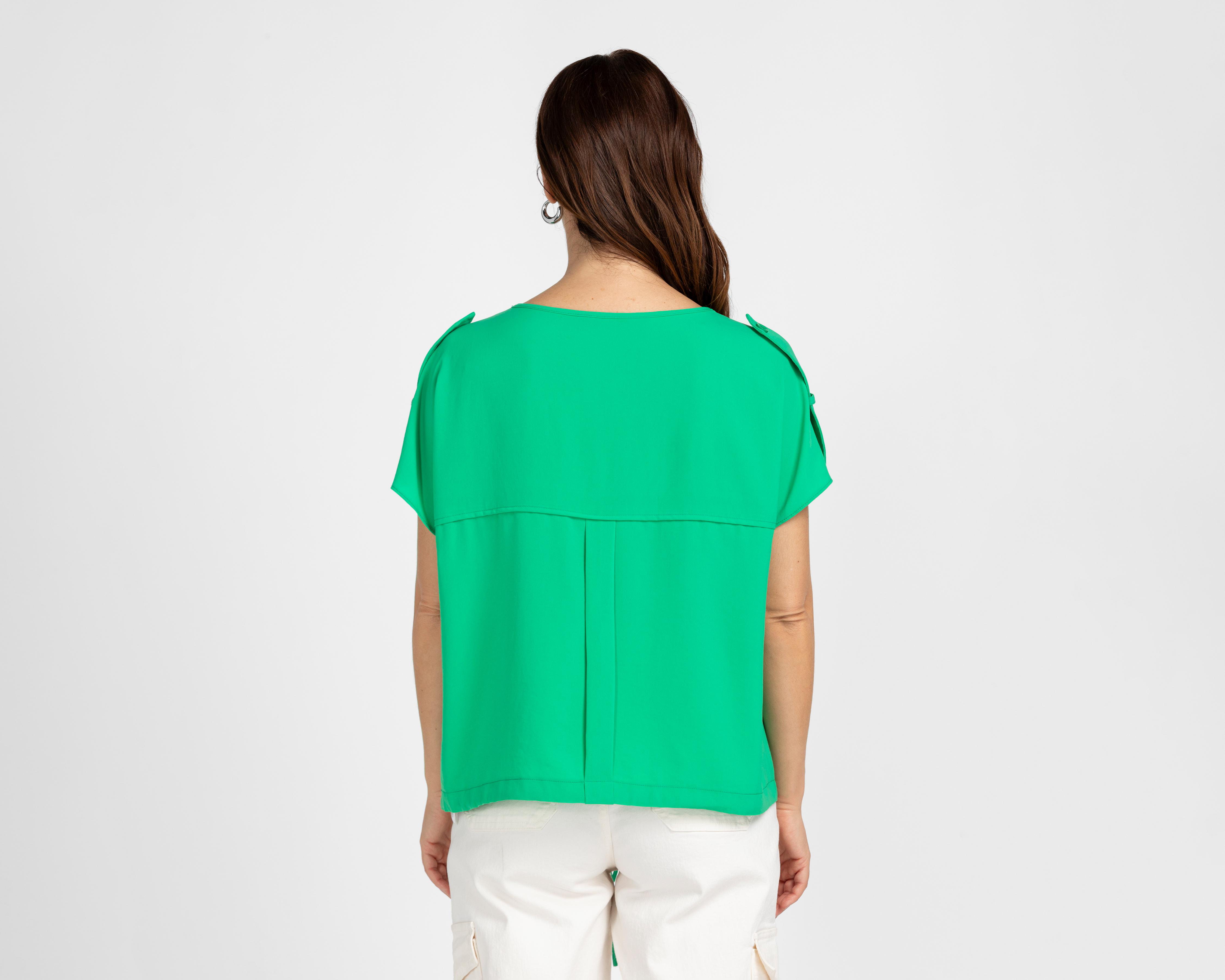 Foto 3 | Blusa Verde Alexis para Mujer