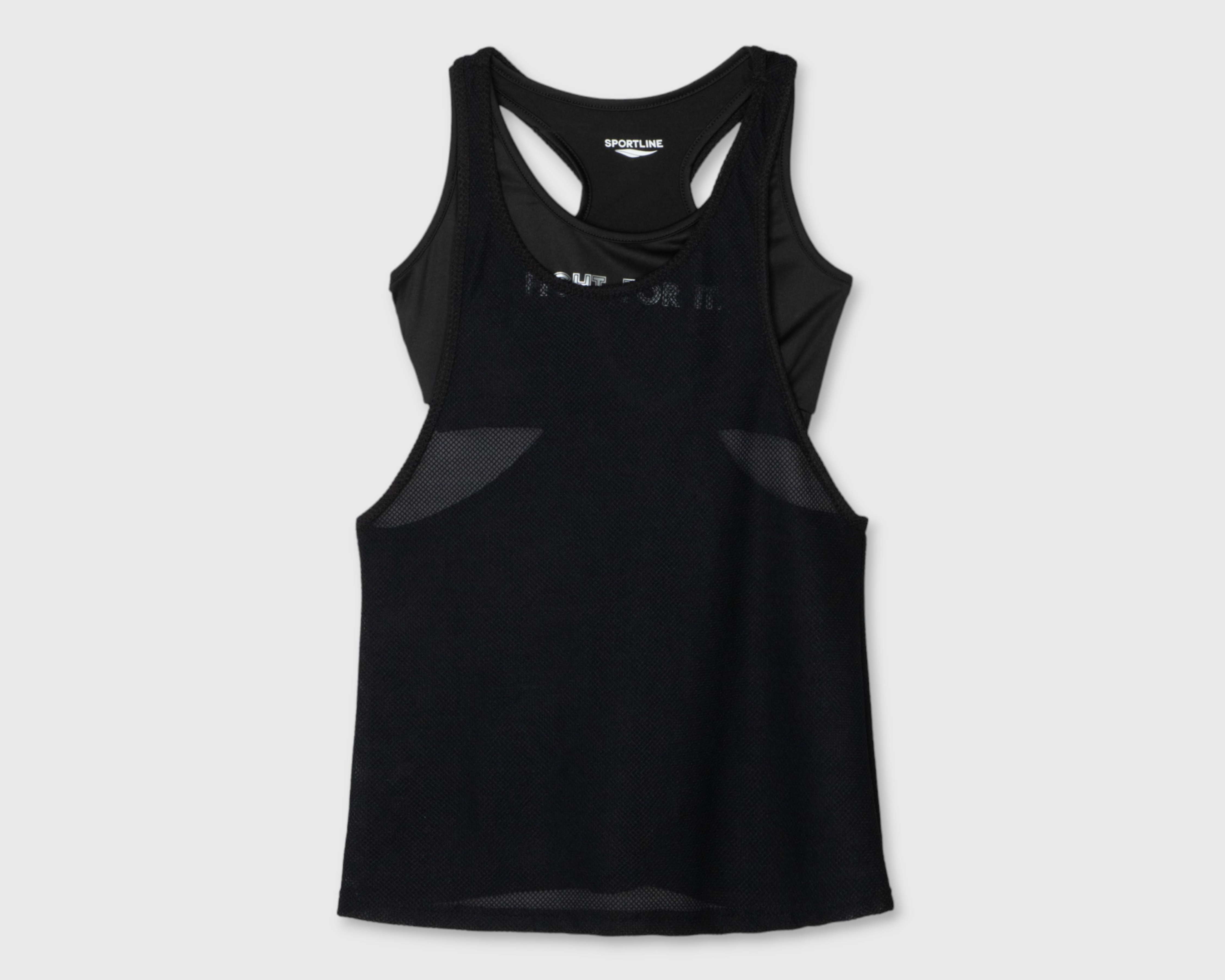 Foto 1 | Playera de Entrenamiento Sportline con Top para Mujer