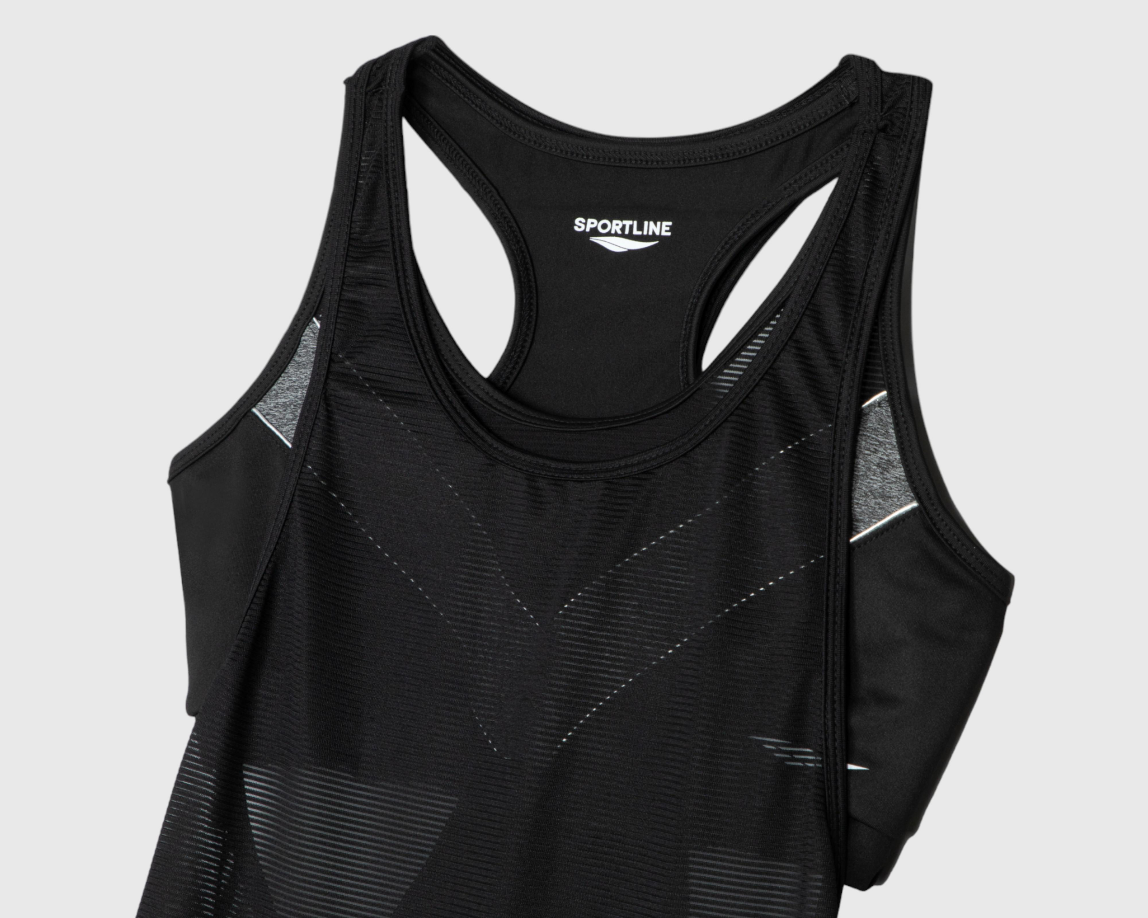 Foto 4 pulgar | Playera de Entrenamiento Sportline con Top para Mujer