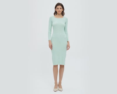 Foto 1 | Vestido Sahara Casual Menta con Manga Larga
