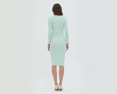 Foto 5 | Vestido Sahara Casual Menta con Manga Larga