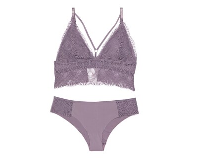 Foto 4 | Coordinado de Encaje Carnival Copa Completa para Mujer 2 Pack