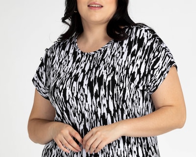 Foto 4 | Falda y Blusa Lady Sun Casual Manga Corta Estampado
