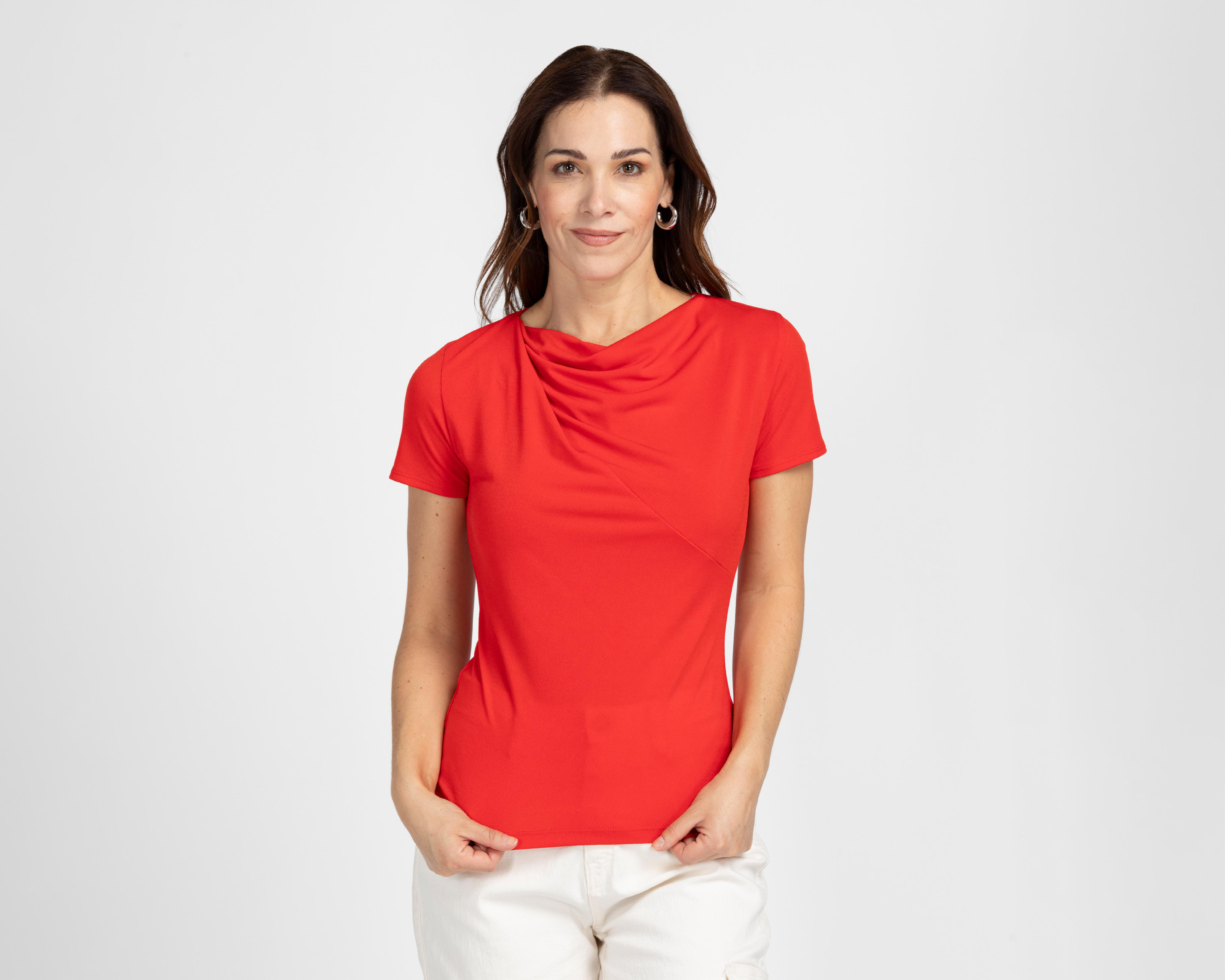 Foto 2 pulgar | Blusa Roja Alexis para Mujer
