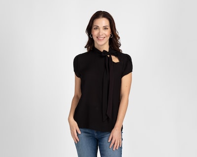 Foto 1 | Blusa Negra Alexis para Mujer