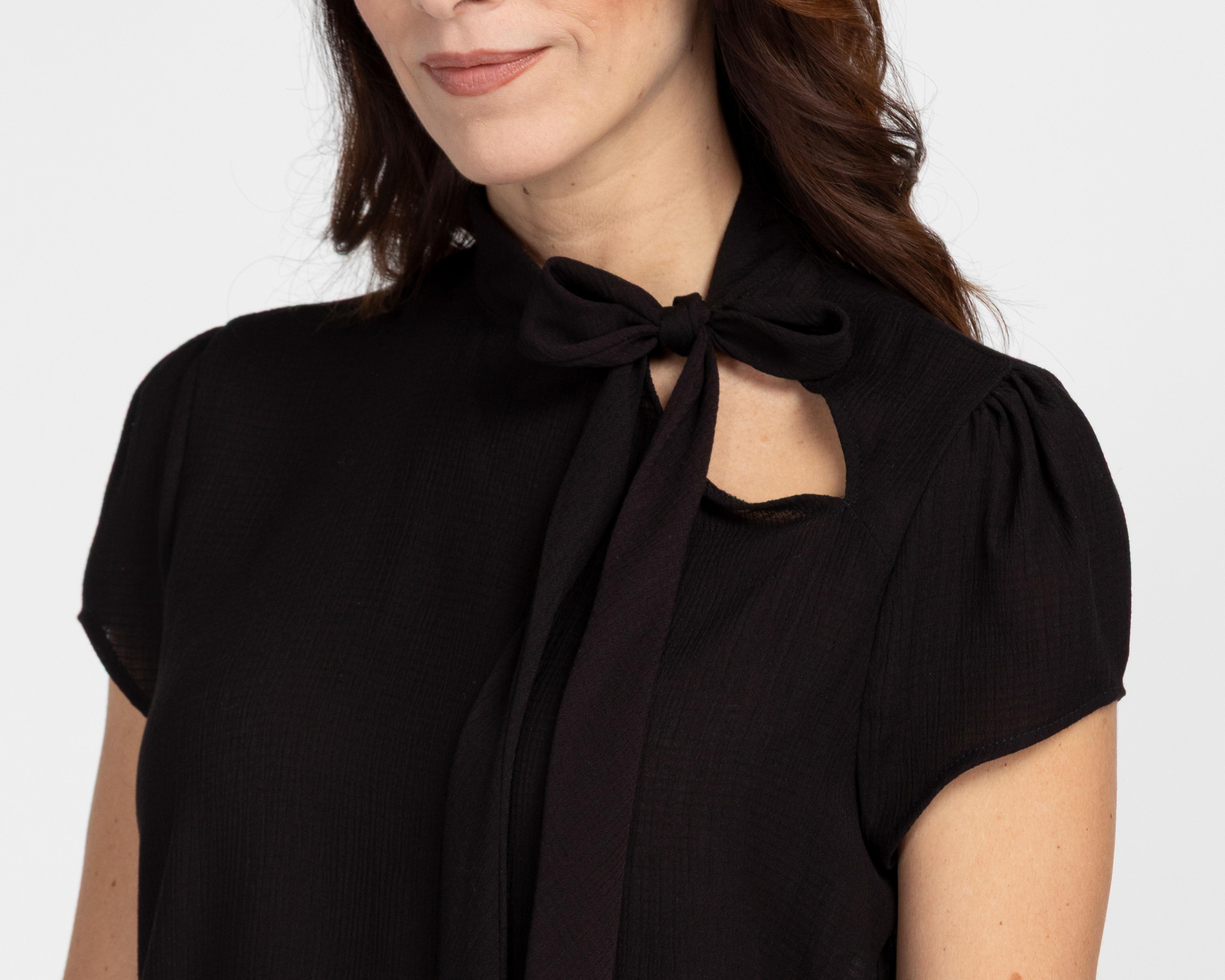 Foto 5 pulgar | Blusa Negra Alexis para Mujer