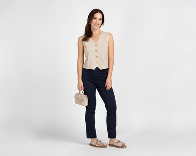 Foto 2 | Pantalón Alexis Azul para Mujer