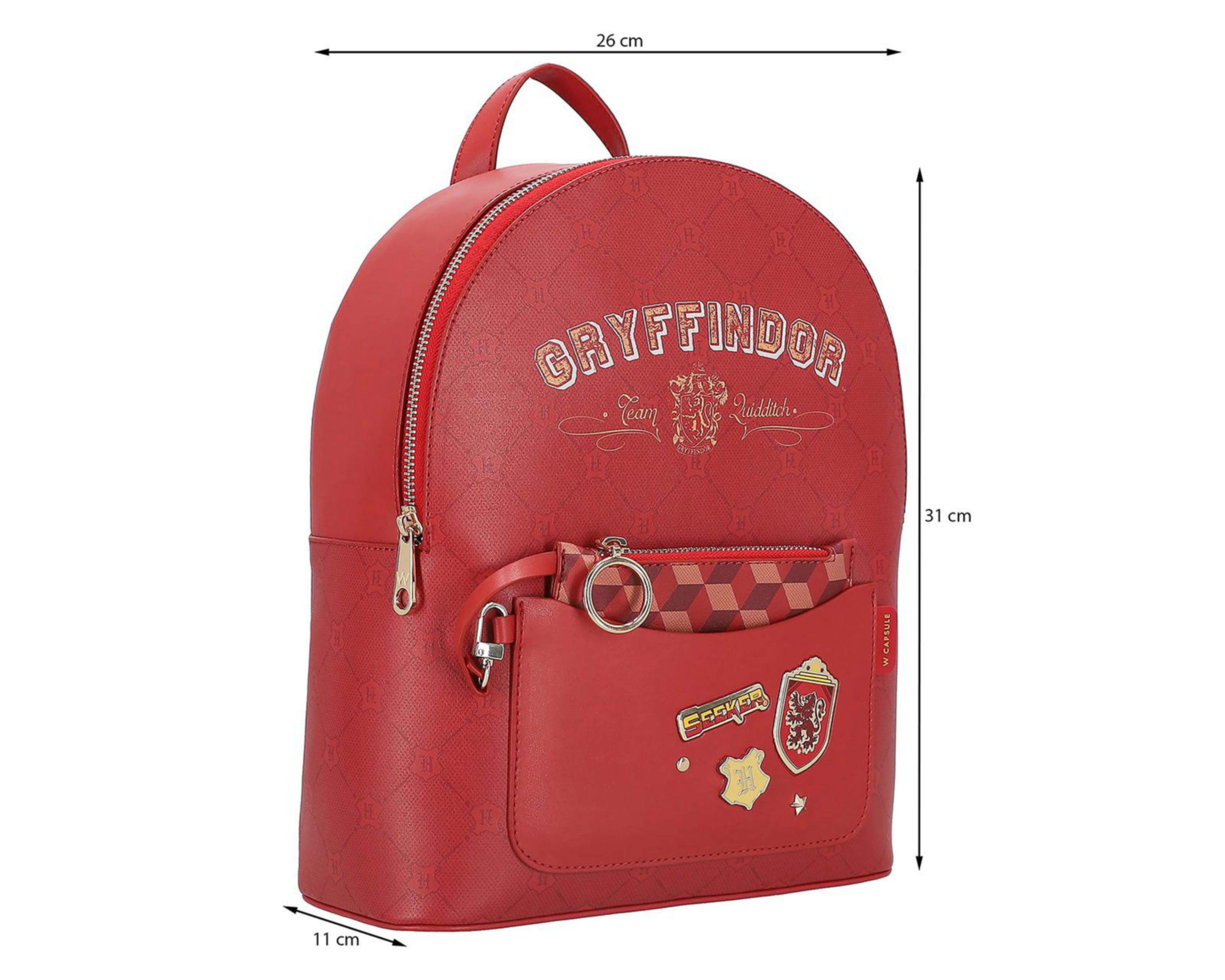Foto 6 pulgar | Mochila W Capsule Roja
