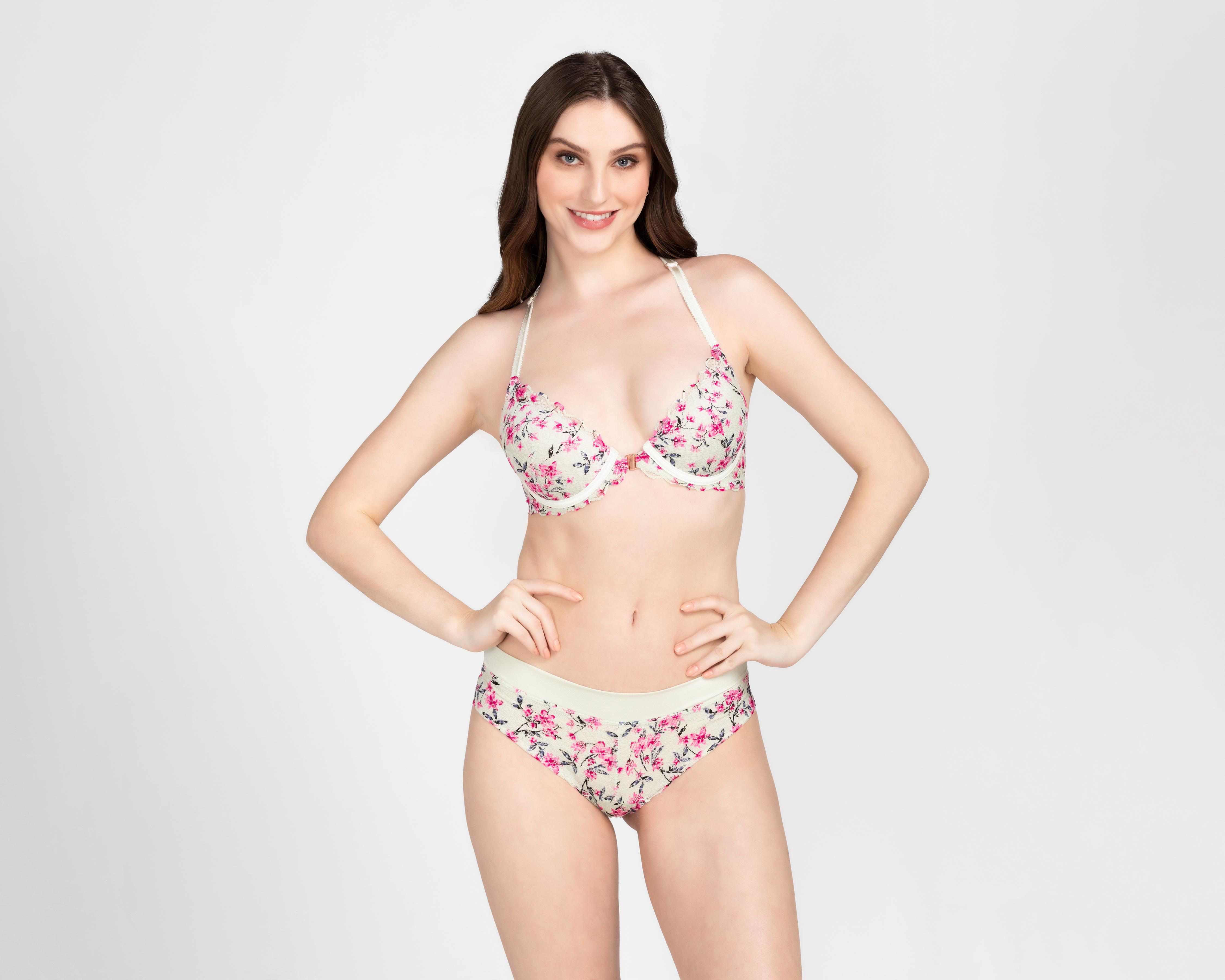 Coordinado con Broche Frontal Carnival Copa Completa 2 Piezas