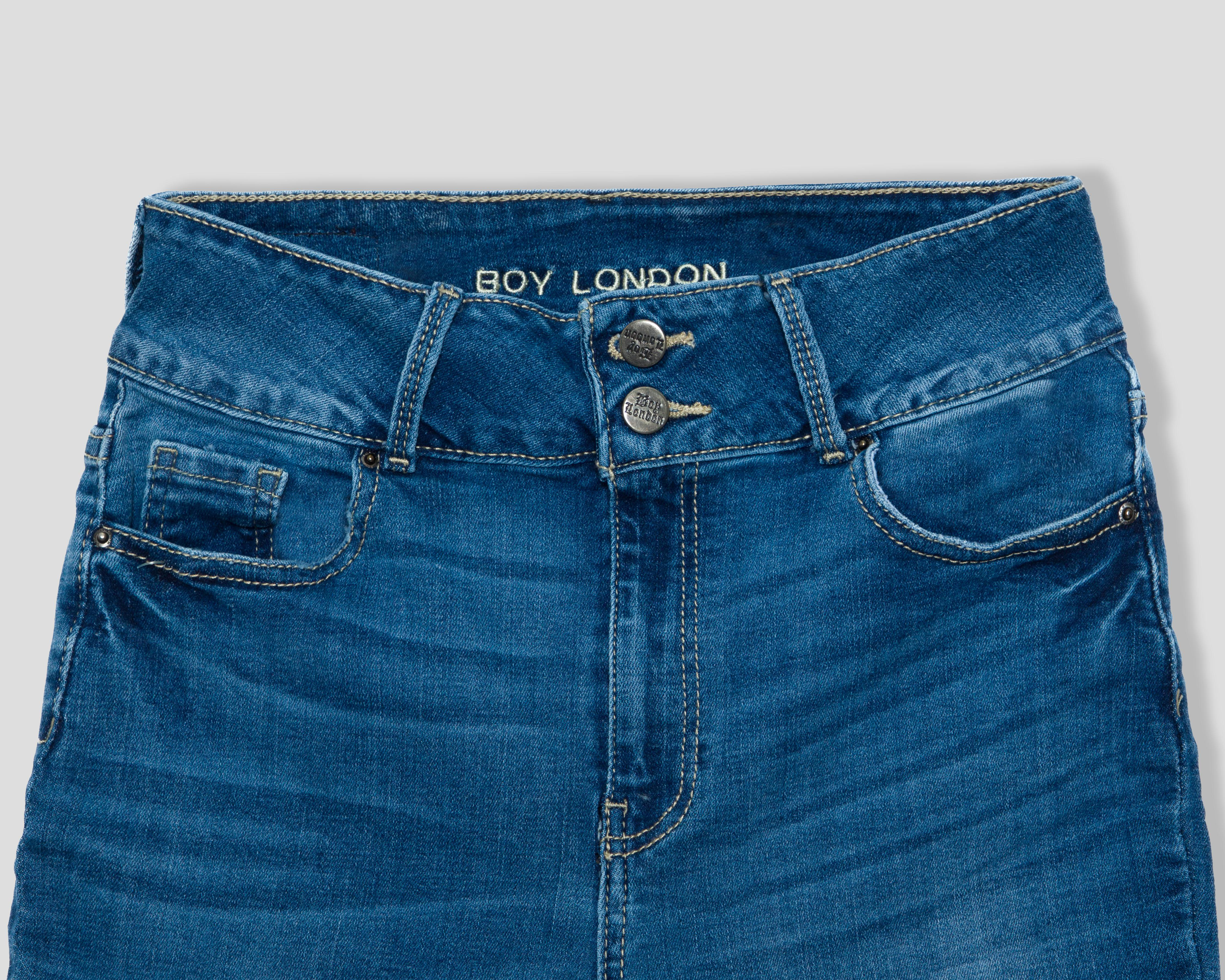 Foto 3 | Jeans Flare Boy London para Mujer