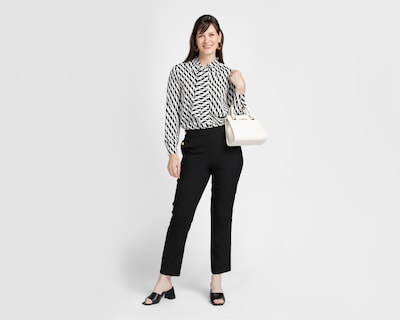 Foto 2 | Pantalón de Vestir Sahara Negro para Mujer