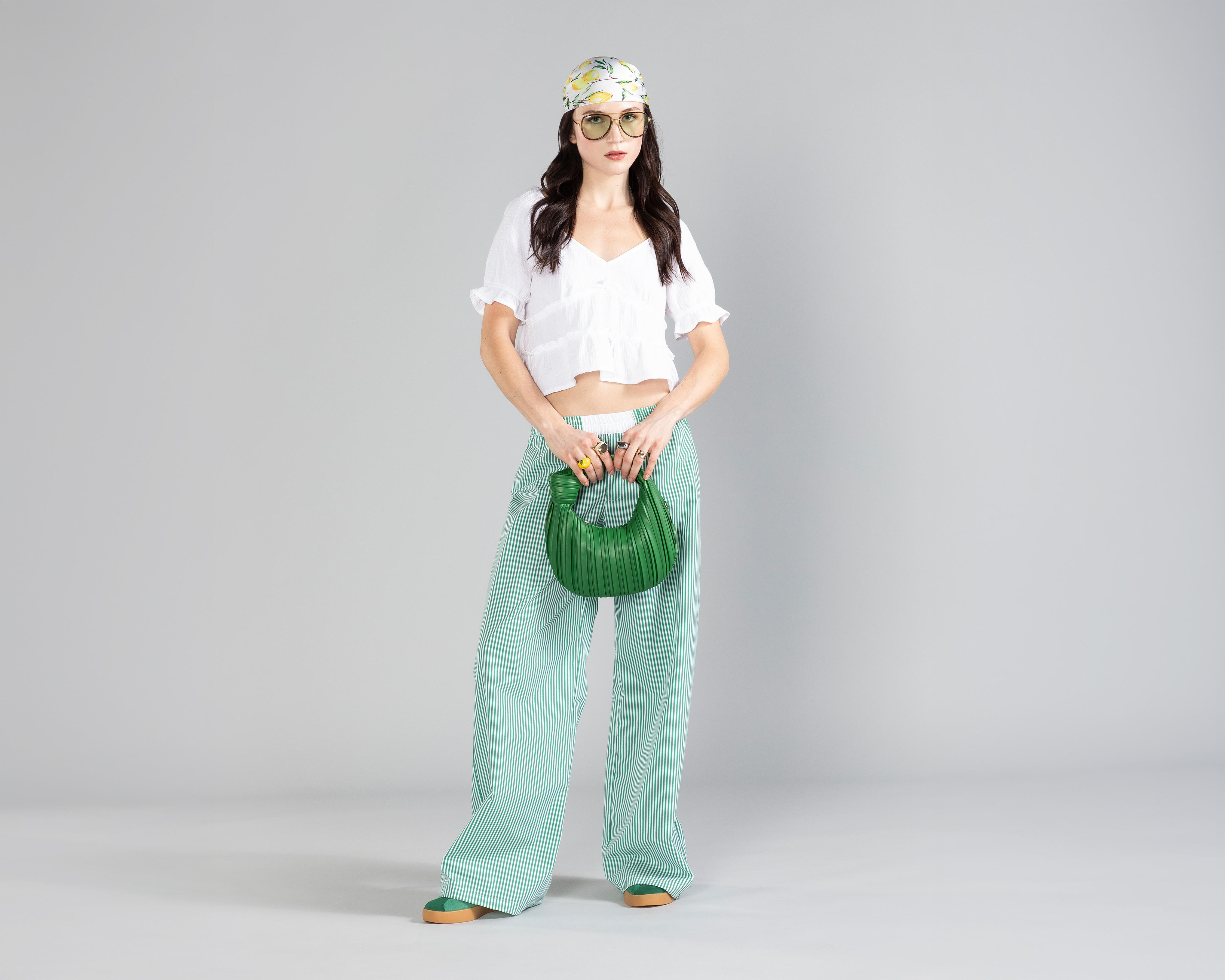 Pantalón Ancho Strona a Rayas Juvenil $299